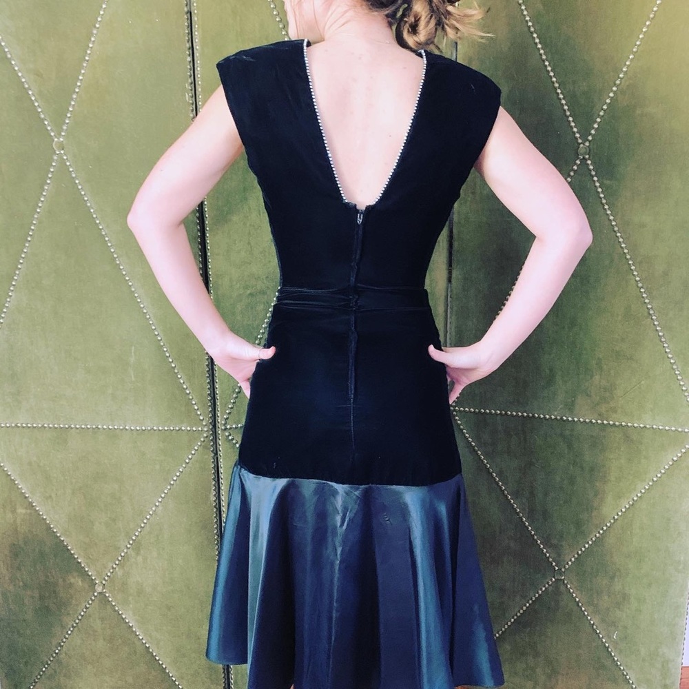 Amazing velvet vintage dress